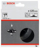 BOSCH 1609200240 Backing plate 125 mm, 8 mm