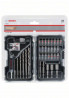 BOSCH 2607017566 Set of 35 wood drill bits and screw bits Extra Hard