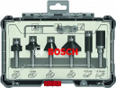 BOSCH 2607017469 6-piece cutter set with 8mm shank Trim&Edging
