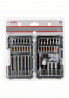 BOSCH 2607017561 43-Piece Screwdriver Bit and Socket Set Extra Hard