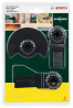 BOSCH 2607017323 Starlock "Wood" 3-Piece Starter Set for Multi-Tools