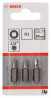 BOSCH 2608521108 Screwdriver bit 3 pcs Extra Hard R1, 25 mm