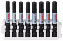 BOSCH 2608522332 Bit set Impact Control Power Bit, 8 pieces, 4×H5; 4xH6