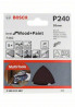 BOSCH 2608621689 Sanding paper 5 pcs F460 Best for Wood and Paint, P240, 93 mm