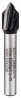 BOSCH 2608628446 V-shaped slotting cutter/6 mm/D1 9.5 mm/L 12.35 mm/G 45 mm/90°
