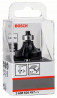 BOSCH 2608628457 Rounding cutter/6 mm/R1 9.5 mm/D 31.8 mm/L 16.2 mm/G 57 mm