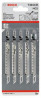 BOSCH 2608637590 Saw blade for reciprocating saw 5 pcs T 301 CD Clean for Wood