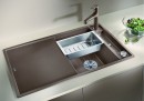 BLANCO 523222 Sink Axia III 5 S tartufo InFino with eccentric Silgranit PuraDur