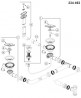 BLANCO 523675 Delta II-F InFino coffee sink with Silgranit PuraDur eccentric