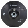 BOSCH 2609256272 Rubber sanding pad for angle grinders, Velcro, 125 mm