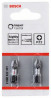 BOSCH 2608522401 Impact Control PZ2 screwdriver bits, 2 pcs