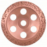 BOSCH 2608600367 Carbide pot wheel 180 x 22.23 mm; rough, oblique