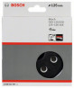 BOSCH 2608601607 Support plate medium hard, 125 mm