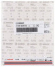BOSCH 2608900961 Sanding paper C470 230 x 280 mm, P120