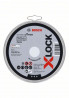 BOSCH 2608619262 X-LOCK cutting disc flat Standard for Inox, 125 x 1 mm