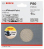 BOSCH 2608900671 Sanding grid 5 pcs M480, dia. 125mm, P80