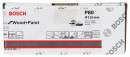 BOSCH 2608901126 Sanding paper C470, pack of 50 pcs., dia. 125mm, P80