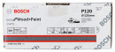 BOSCH 2608901128 Sanding paper C470, pack of 50 pcs., dia. 125mm, P120