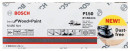 BOSCH 2608900700 Sanding grid 50 pcs M480, dia. 150mm, P120