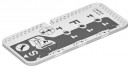 KES FREEspace mini drill/mount template