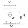 FRANKE Set T100Š SID 610-40 gray + FP 9000.031