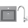 FRANKE Set T102Š SID 610 gray + FP 9000.031