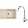 FRANKE Set T106BE S2D 611-78 XL beige + FP 9000.031
