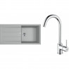 FRANKE Set T108Š S2D 611-100 gray + FP 9000.031