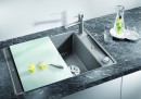 BLANCO 523199 Sink Axia III 45 SF anthr. InFino with eccent. Silgranit PuraDur