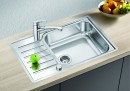 BLANCO 523140 Sink LANTOS XL 6 S-IF brushed stainless steel with eccentric