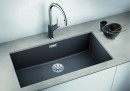 BLANCO 523145 Sink Subline 800-U white InFino manual Silgranit PuraDur