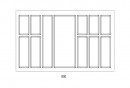 Sideboard Classico 90 (822 x 474 mm) grainy white