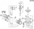 BLANCO 523140 Sink LANTOS XL 6 S-IF brushed stainless steel with eccentric