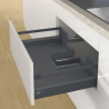 HETTICH 9278343 Square siphon cutout enclosure, anthracite