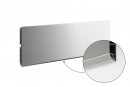 SCILM plinth 120 mm (4 m), brushed aluminum