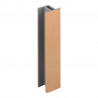 SCILM continuous coupling 100 mm, brushed copper