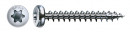 SPAX screw 4x16 half-round head TXS, W, 4C