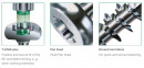 SPAX screw 4x16 half-round head TXS, W, 4C