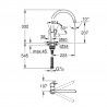 GROHE 31368001 Tap BauLoop C-outlet chrome