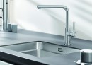 BLANCO 523122 LANORA Tap brushed stainless steel
