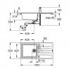 GROHE 31884AP0 Set K400 granite black + Via chrome