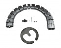 BACHMANN 930.050 Cable Organizer Premium Set silver