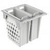 HETTICH 9279106 AvanTech YOU Pull Laundry -* basket 600 500mm plastic white
