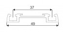 Sevroll 85242 lower line 2.7m silver (22/1)