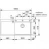 FRANKE Sink MTG 611/2P 1000 x 515 cashmere