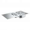 GROHE 31564SD1 Sink K200 60-S 965 x 500mm stainless steel, brushed