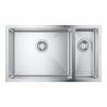 GROHE 31575SD1 Sink K700U 80-S 760 x 450mm sink left stainless steel, brushed