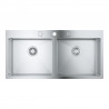 GROHE 31585SD1 Sink K800 120-S 1024 x 510mm stainless steel, brushed