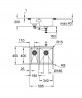 GROHE 31576SD1 Sink K700U 60-S 585 x 440mm sink right stainless steel, brushed
