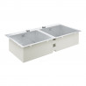 GROHE 31585SD1 Sink K800 120-S 1024 x 510mm stainless steel, brushed